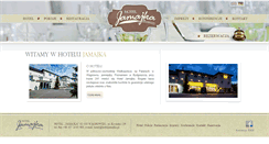 Desktop Screenshot of hoteljamajka.pl